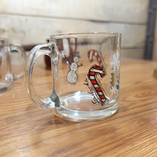 1 Tasse Weihnachtsbaum Stern Schneemann Zuckerstange Starbucks 2 verfügbar - Swanky Barn - Bild 11 von 12