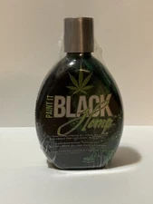New Millennium Tanning Lotion Paint it Black Hemp Dark Bronzer  13.5 oz/400 ML
