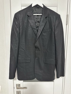 Helmut Lang Black Blazer Jacker Wool Size 52 