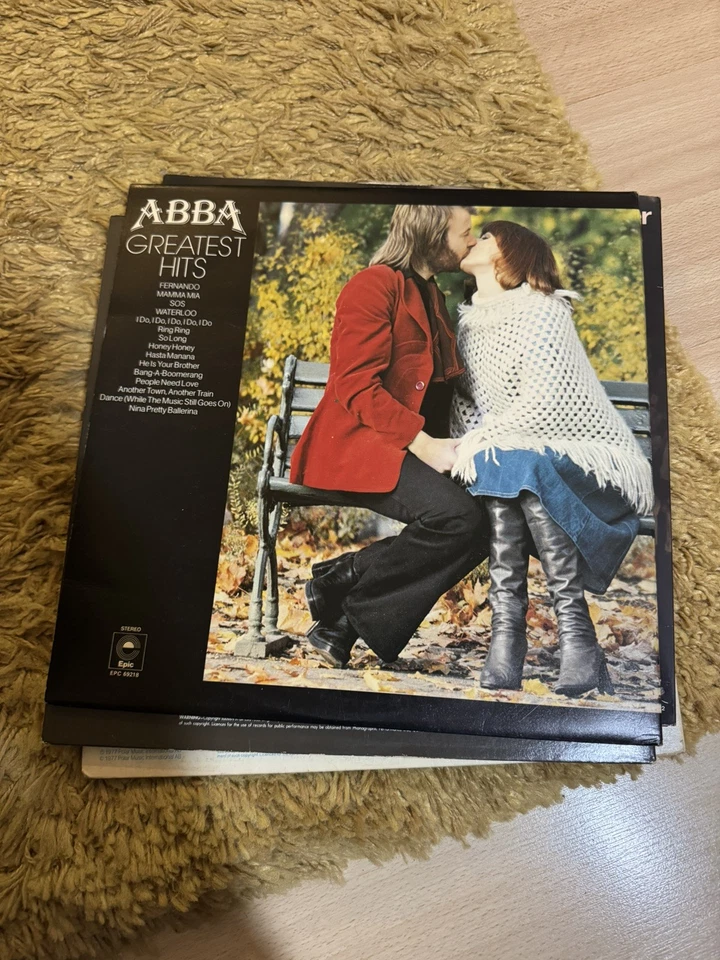 ABBA Vinyl job lot 4 x albums 12” record 33rpm music records vinyl album pop  - Image 2 of 4