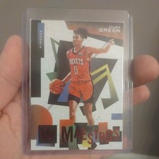 2022 Court Kings Jalen Green RC Maestros Ruby Red #12 Rockets Rookie #d 098/149