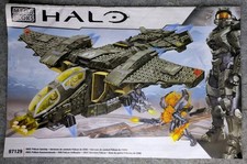 Mega Bloks HALO UNSC Pelican Gunship Instruct...