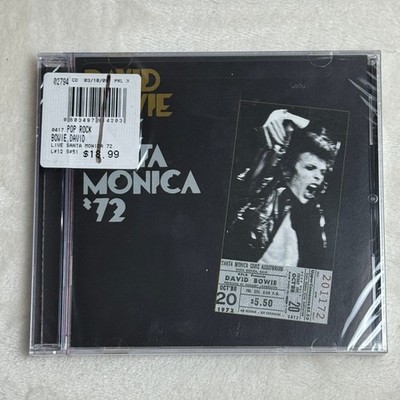 DAVID BOWIE, Live Santa Monica 72 ~ SEALED Brand New SEALED CD ~ Out of Print