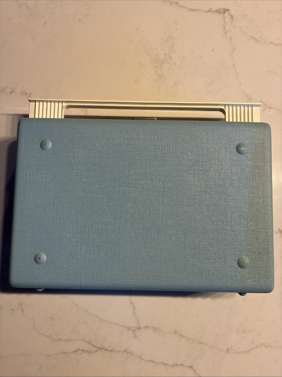 Zenith Portable Record Player 1960's Blue ZP2 Turntable | eBay