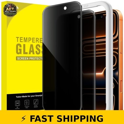 JETech Privacy Screen Protector for iPhone 17 Pro Max 2-Pack
