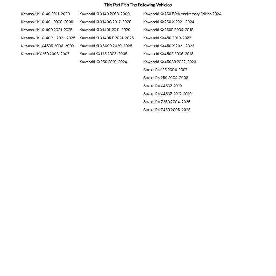 Tapa depósito freno trasero Works Connection roja para Kawasaki KX450F 2006-2018 Foto 4 de 4