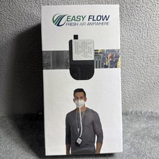 Easy Flow Fresh Air Anywhere Personal Air Filtration System. White