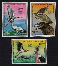 Ibis Storks Eagles Birds 3v Mauritania 1976 MNH SG#525-527