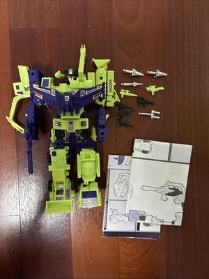 Ttansformers G1 Vintage 2015 G1 Reissues Devastator Combiner Set of 6