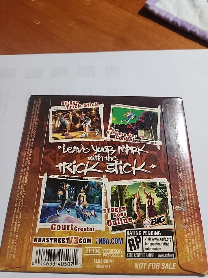 NBA Street V3 Basketball EA Demo Disc Sony Playstation 2 PS2 - Image 4 of 4