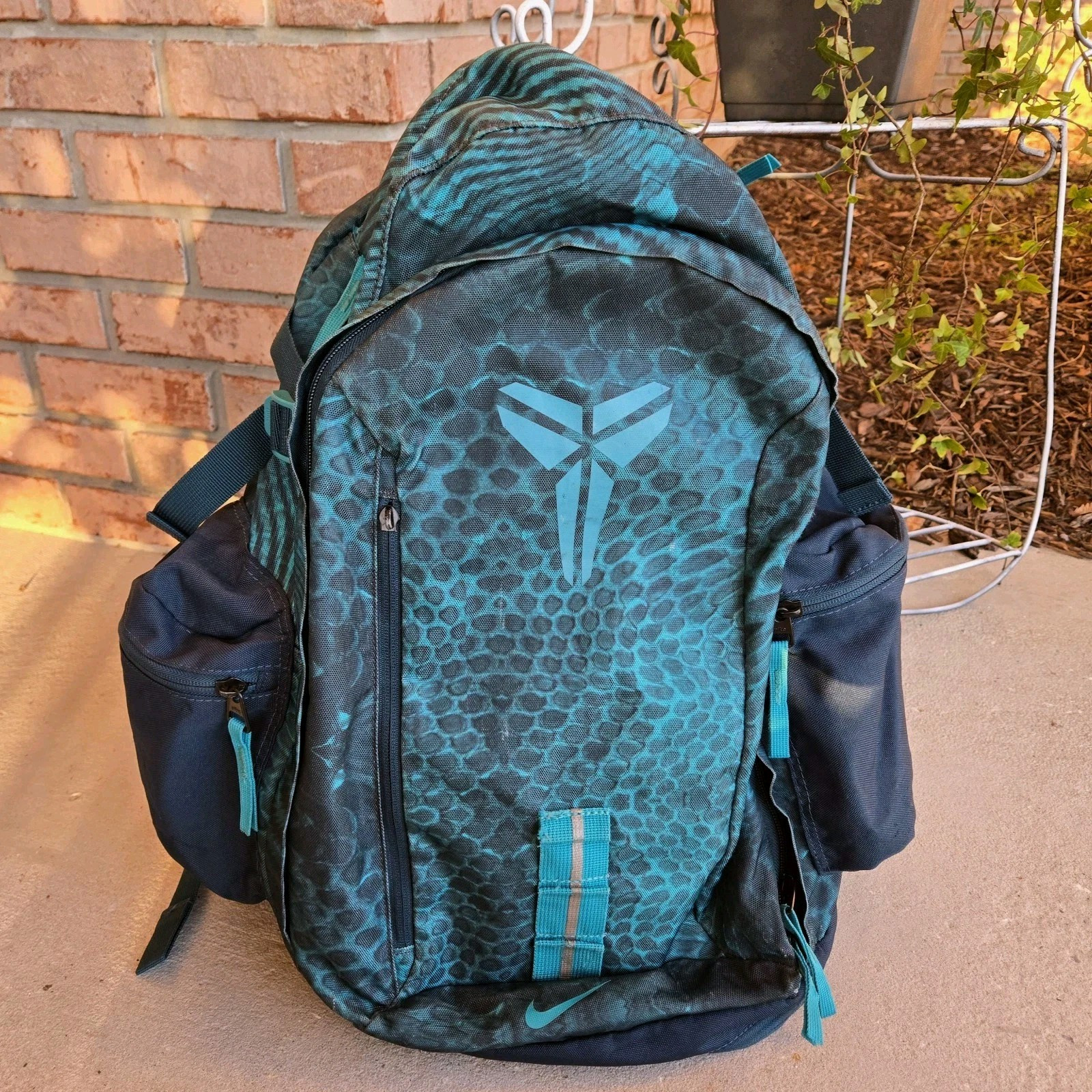 kobe nike elite backpack Nike Elite Kobe Bryant Air Max Basketball Backpack Turbo Green BA4852-332  Mamba