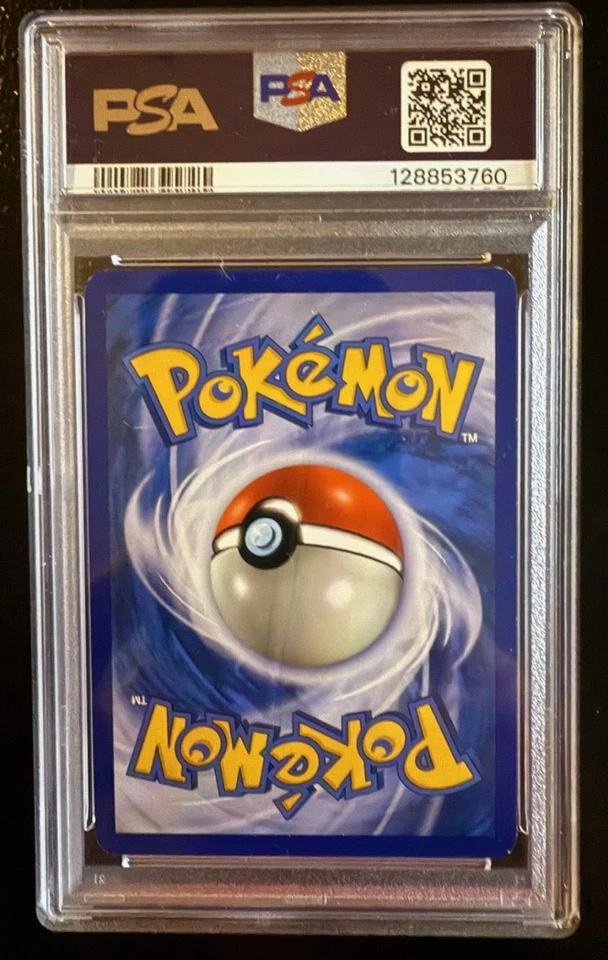 2007 POKEMON D&P SECRET WONDERS #10 HO-OH-HOLO PSA 8 - Image 2 of 2