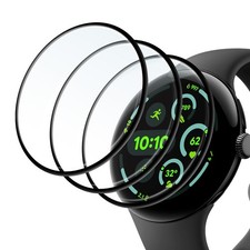 CeiLarv 3 pcs Full Coverage Screen Protector for Google Pixel Watch 3 41mm
