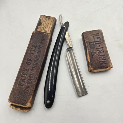 Vtg H. Boker & CO King Cutter Straight Razor Solingen Germany Shaver SEE PICS