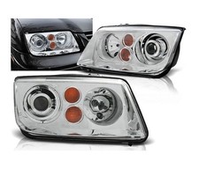 Headlights for VW BORA 1998 1999 2000 2001 2002 2003 2004 2005 Chrome LHD