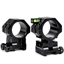 WestHunter Adjustable Height Picatinny Scope Rings 34mm Matte Black