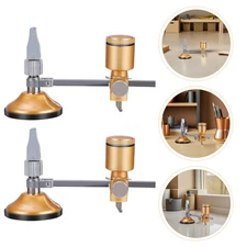  2 Pcs Glass Cutting Circular Cutter Ceramic with Suction Cup Circle Tools