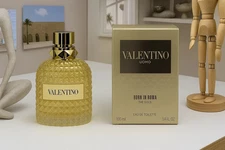 VALENTINO UOMO BORN IN ROMA THE GOLD EDT 3.4oz 100ml SPRAY