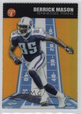 2004 Topps Pristine Gold Refractor Die-Cut 60/99 Derrick Mason #11 06pp