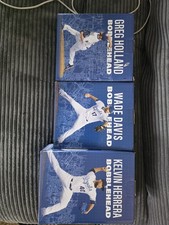 BDA Sports Kansas City Royals Greg Holland Davis Herrera Bobbleheads Lot 3 LE
