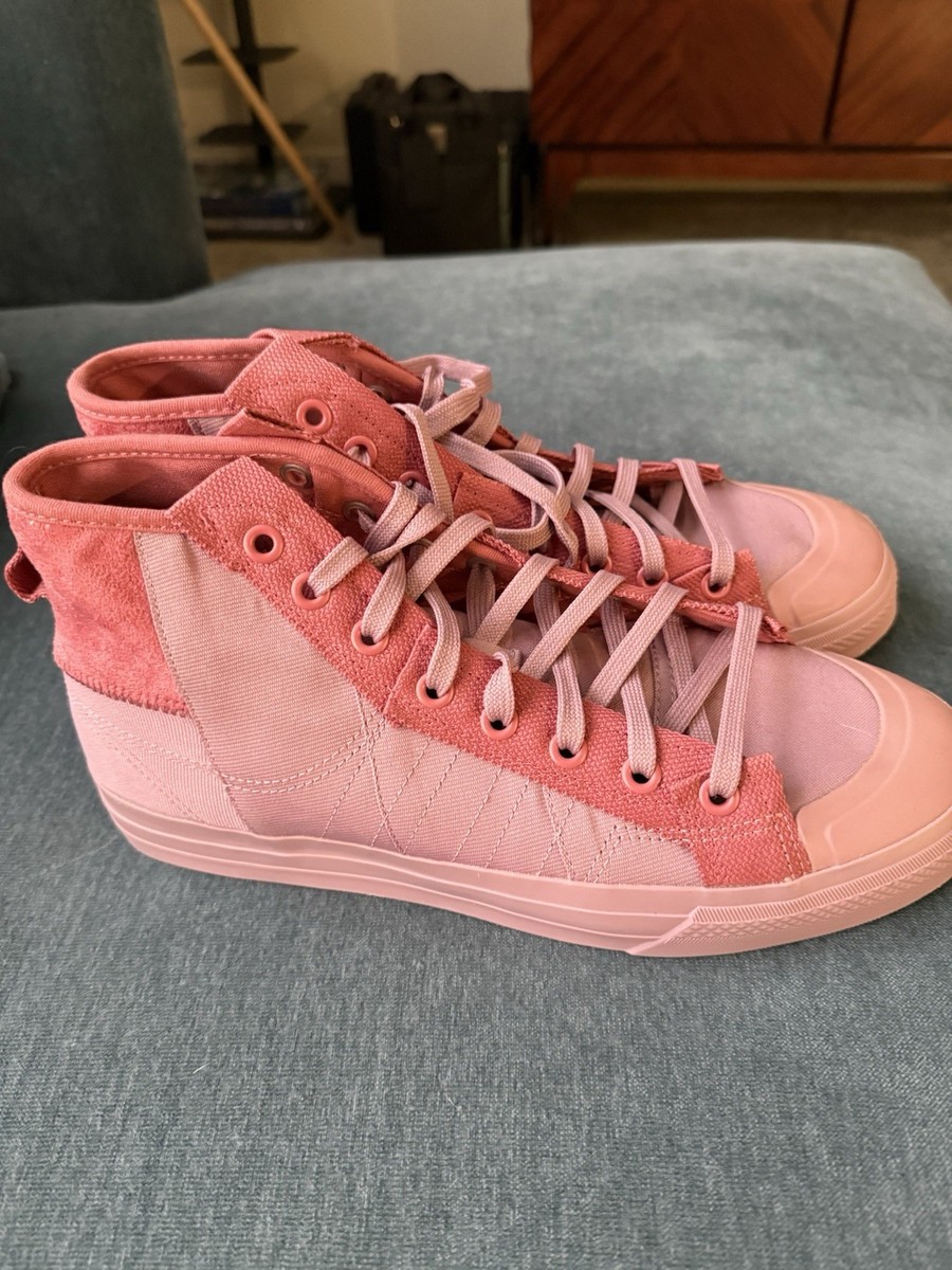 adidas Parley Nizza Hi Magic Mauve High Top Athletic Sneaker