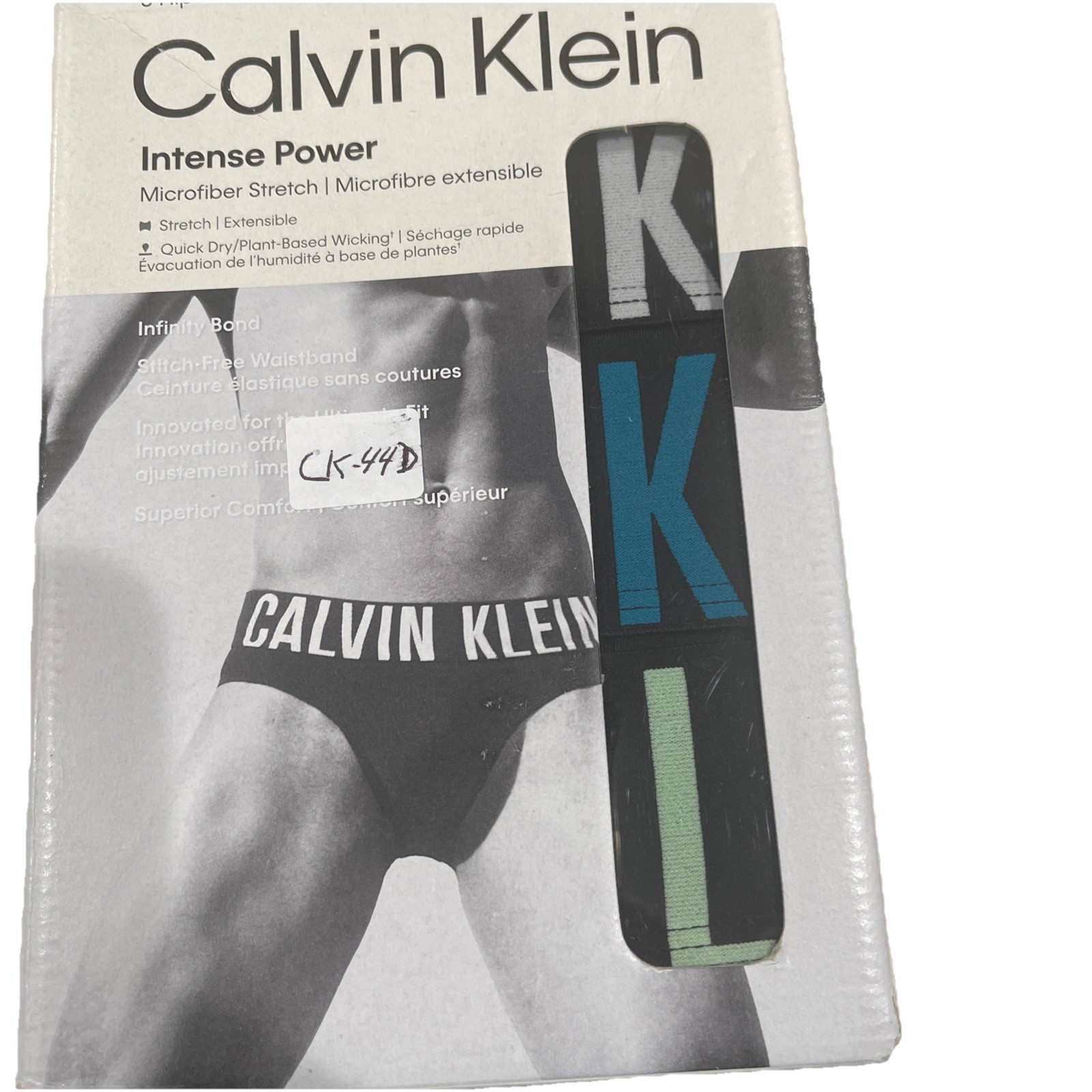 Calvin Klein Intense Power Micro Stretch Hip Briefs 3-Pack, S image 2