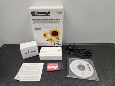Kenmore R/W 19000 Embroidery Data Reader Writer Set with Original Box ~Excellent