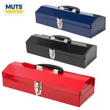 16"/19" Metal Tool Box Storage Tray Bin Heavy Duty Workshop Tool Parts Organizer