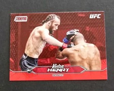 2025 Topps Stadium Club UFC #153 VICTOR HENRY RC Red Foil