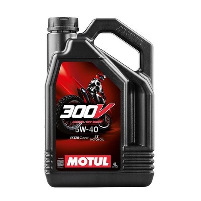 Motul 300V Factory Line Off-Road 5W-40 4T Full Synthetic Racing Motorcycle Oi...
