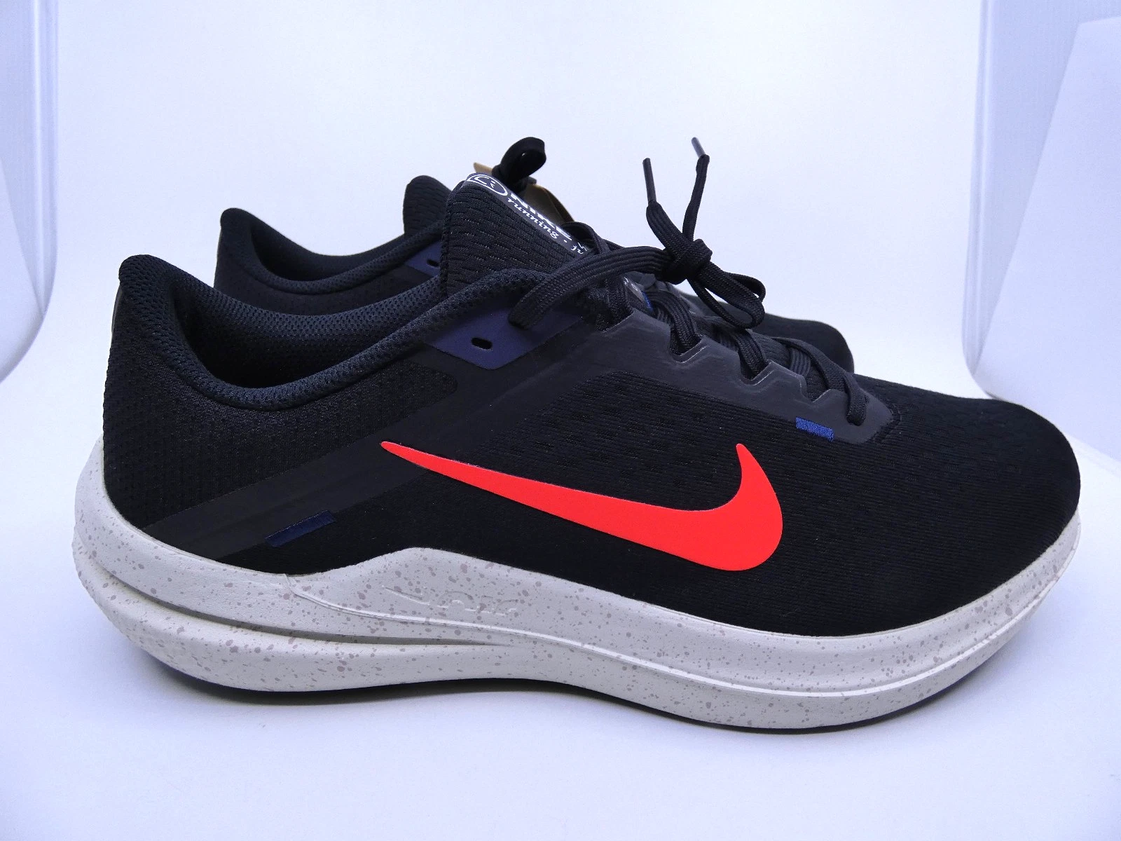 Nike Winflo 10 'Black Bright Crimson' Men's Road Running Shoes DV4022-002 Sz 11