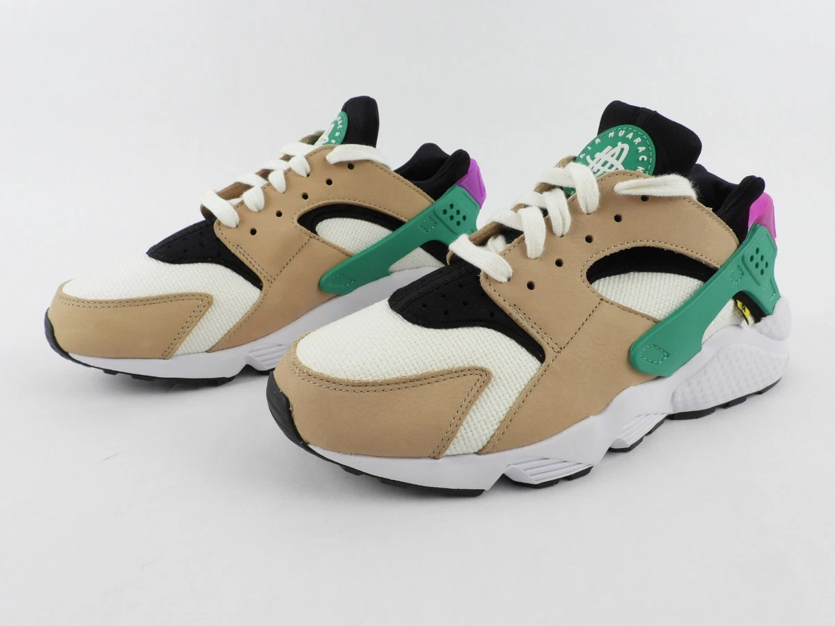 Nike Air Huarache Premium Moving Company Shoes Mens Size 12 Tan Leather Athletic Nike Air Trainer Huarache Men main image 4