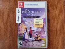 New Disney Dreamlight Valley Cozy Edition NO GAME CARD Nintendo Switch Sealed