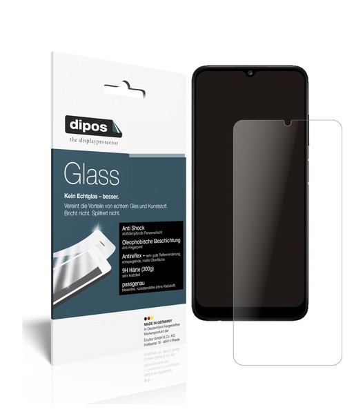 2X Schutzfolie FüR Samsung Galaxy A03S Matt - Anti-Shock 9H Folie Dipos Glass-image