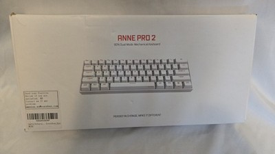 CORN Anne Pro 2 Mechanical Gaming Keyboard 60% True RGB Backlit - Wired/Wirel...