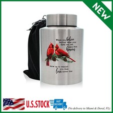 Up to 220 Lbs Large Cremation Urns for Adult Human Ashes, 220 Lbs, Cardinal