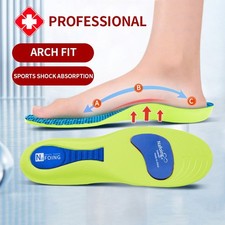 Arch Support Orthopedic Insoles Plantar Fasciitis Sport Shoe Pads Men Women