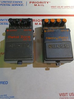 Boss Metal Zone MT 2 Analog Distortion Effects Pedal Extra Goodies