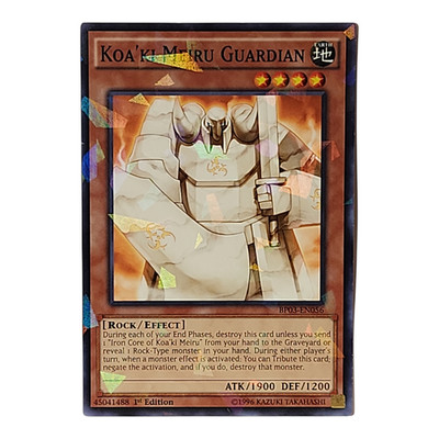 Yu Gi Oh - Koa'ki Meiru Guardian - Shatter Foil BP03-EN056 - BP3 Monster League