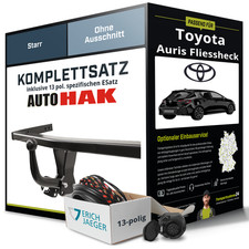 Anhängerkupplung starr für TOYOTA Auris Fliessheck +E-Satz NEU