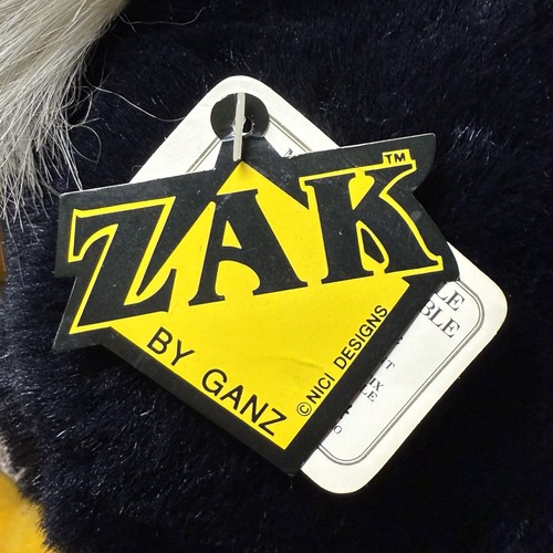 NWT 1989 Vtg GANZ Zak The Eagle Heritage Collection 11” Plush Stuffed Animal - Picture 6 of 7