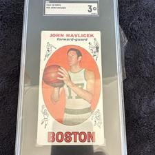 Topps 1969-70 John Havlicek #20 SGC 3 Boston Celtics Basketball Trading Card