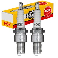 Kerze 2X NGK B8ES SAE Fest [3683] Std. FüR Suzuki GS 400 Sprad GS400 C Bj.1978