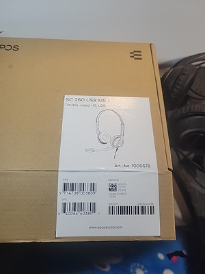 Genuine EPOS SC 260 USB MS II SCWH22 Double-sided HS Headset