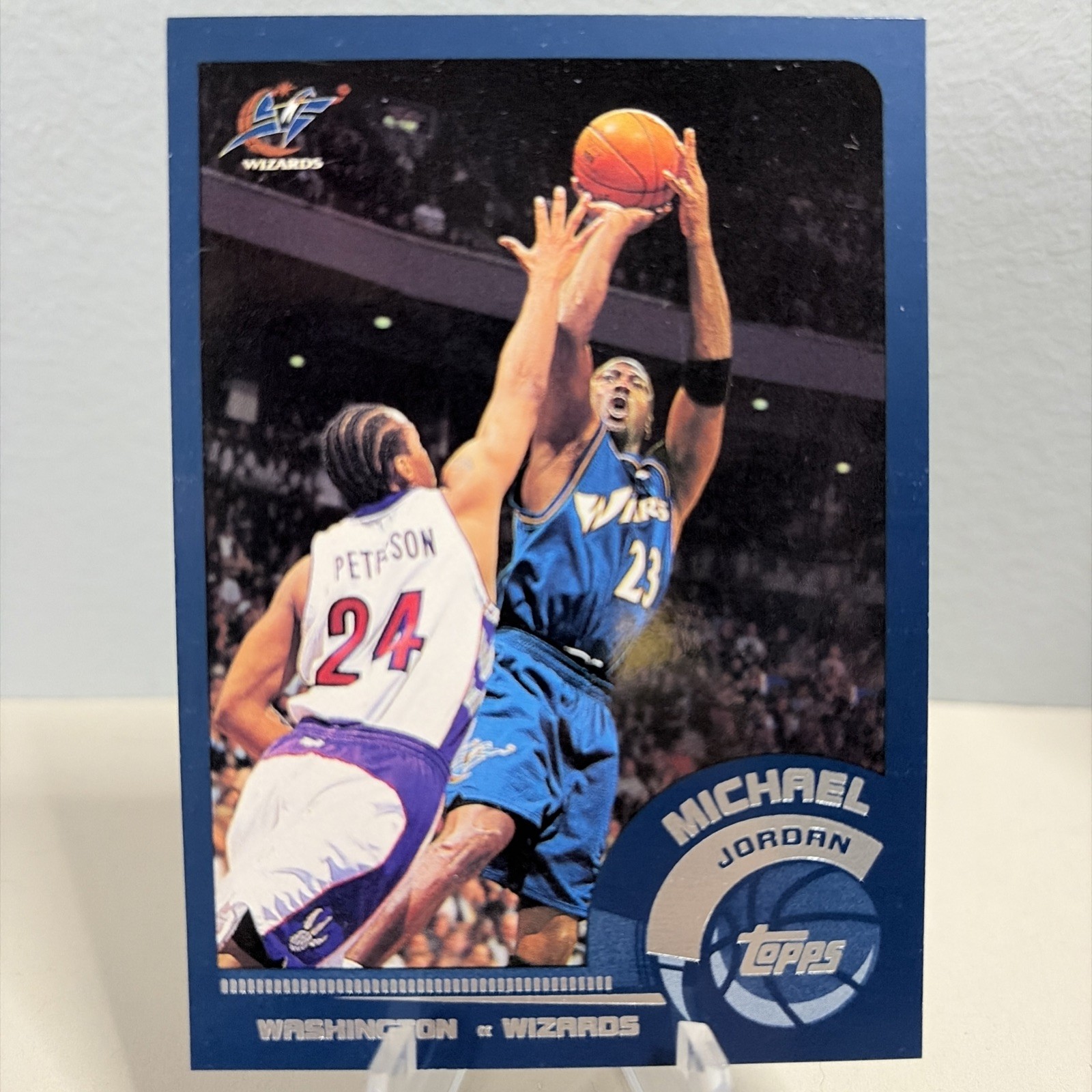 Michael Jordan 2002-03 Topps #10 Washington Wizards HOF