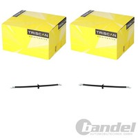 2X Triscan Bremsschlauch BremsschlÄUche Vorne Passend FüR VW Corrado Golf Passat