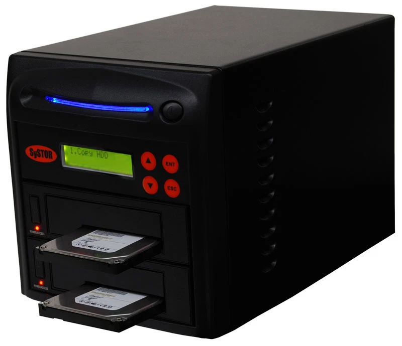 Systor 1:1 SATA 2.5" 3.5" SSD HDD Hard Drive Duplicator & Sanitizer - 5.4GB/Min - Image 3 of 4