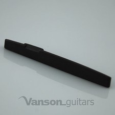 NEU Hochwertiger Vanson 72mm kompensierter Ebenholz Sattel f&uuml;r Akustikgitarren ES1