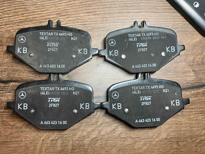 Original Mercedes Bremsbeläge G63;G63s AMG Hinterachse; A4634231600, A46342325