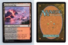 Geothermal Bog #247/281 MTG Dominaria United 2022 Land TCG Card